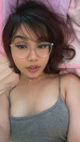 Asian Glasses TikTok gif