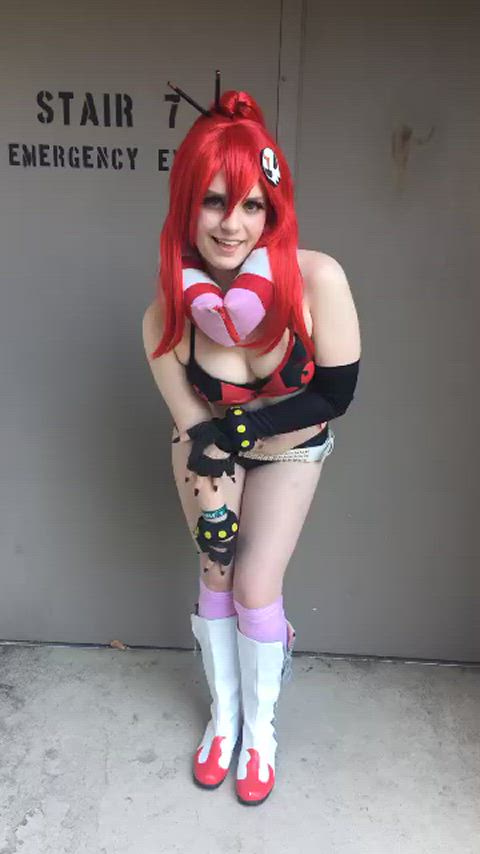 Being Cute In Public In My Yoko Cosplay!