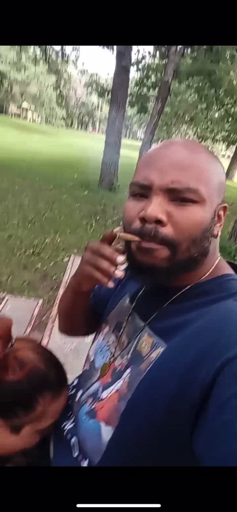 amateur bbc blowjob deepthroat homemade outdoor slut voyeur whore dirty gif