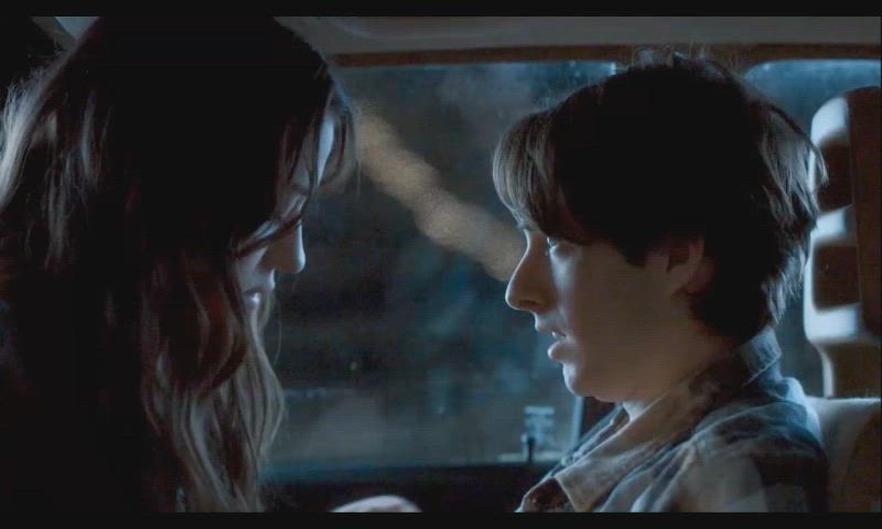 Celebrity Kat Dennings Kissing Sex gif