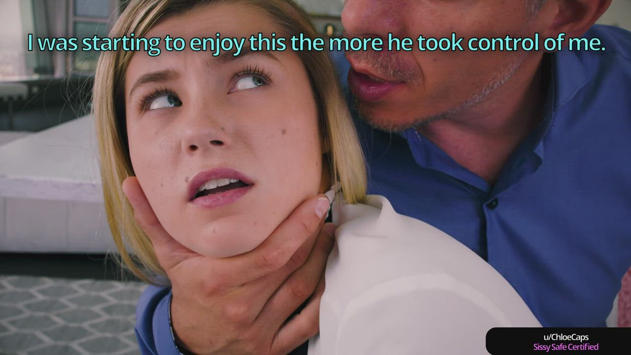 Butt Plug Caption Chastity Sissy gif