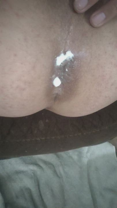 Interested in playing with a cream filled ass?? ??? Message me ???