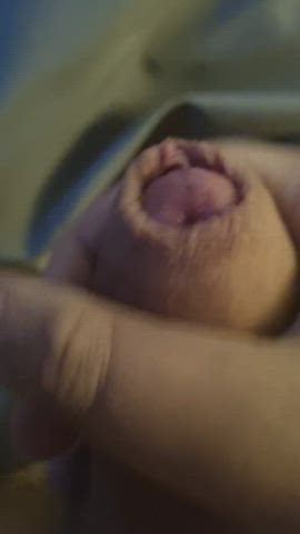 cock masturbating penis gif