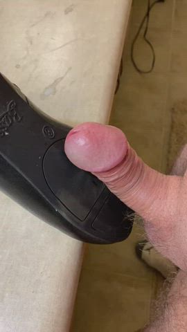 ballbusting boots cum cumshot femdom gif