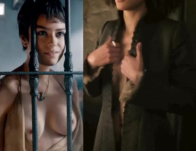 Rosabell Laurenti Sellers and Nathalie Emmanuel.webm