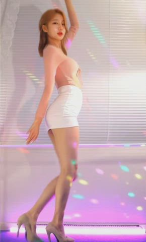asian tease underboob gif