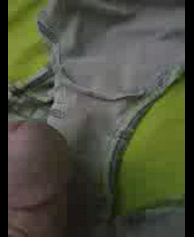 Cock Cum Panties gif