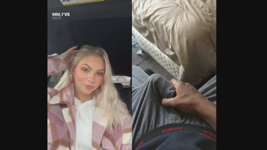 BBC BabeCock Split Screen Porn gif