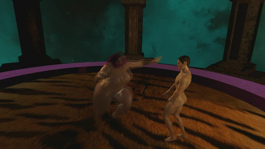 Big Ass Femdom Tall VR gif