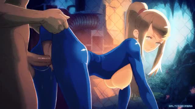 Samus in her suit