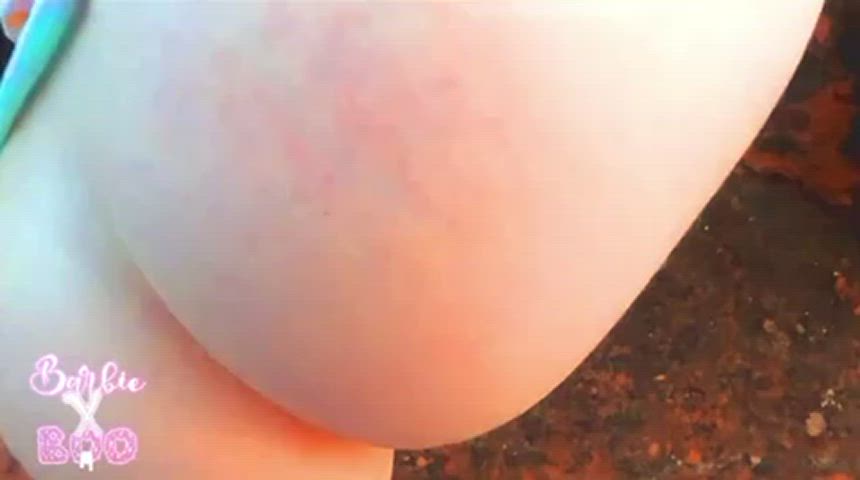 Fuck I get wet watching his cum drop out of me 🤤