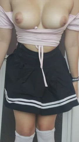 amateur ass big tits cute huge tits onlyfans solo tiktok gif