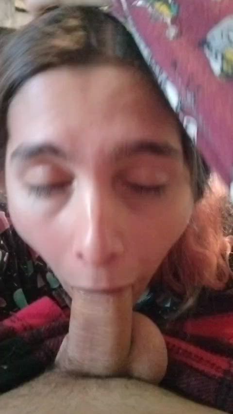 Fucking the gag reflex out of my body
