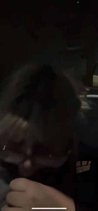 In this video you can see the joy in my girl while sucking black cock.