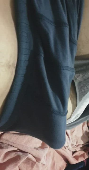 Big Dick Erection Handjob gif