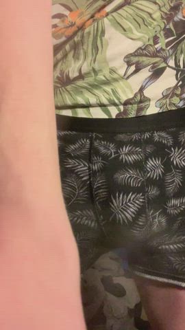 Big Dick Cock Foreskin Solo gif