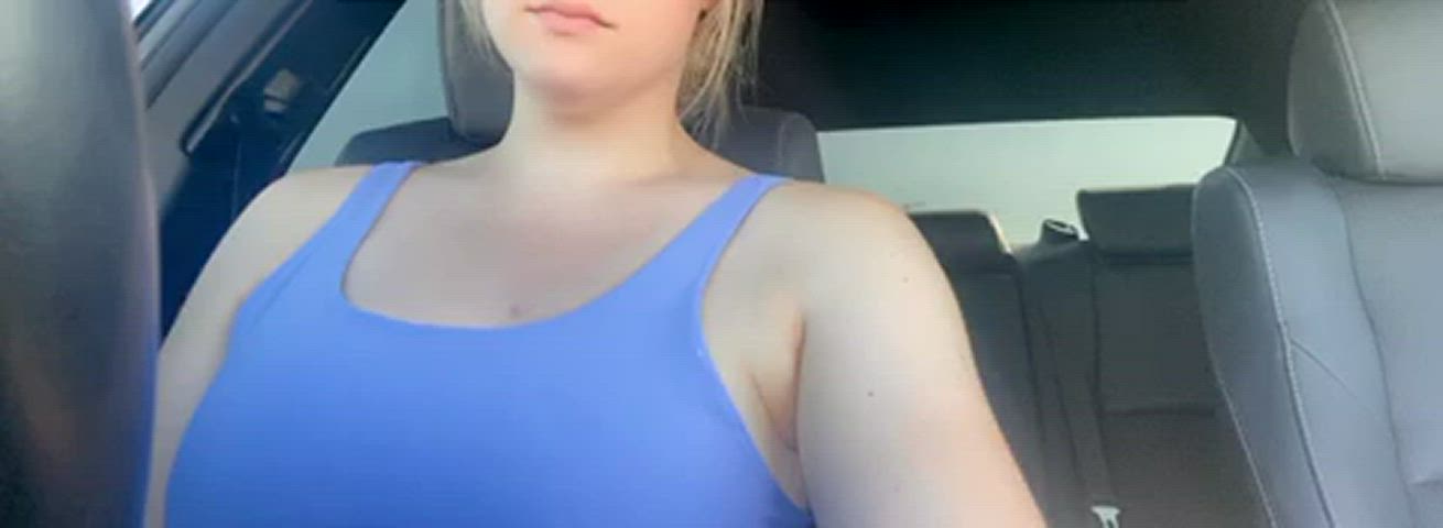 I couldn’t help myself on my long drive. So horny [F]