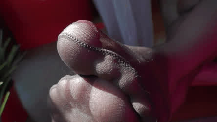 Feet Feet Fetish Foot Fetish Nylons Pantyhose Soles Stockings Tights Toes gif