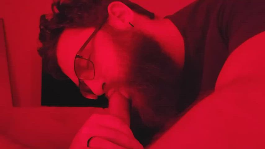 bear blowjob cock gay hairy gif