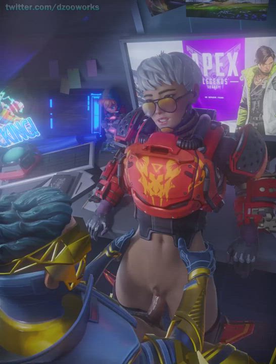 3D Animation Cum Cum On Ass Cumshot Hentai gif
