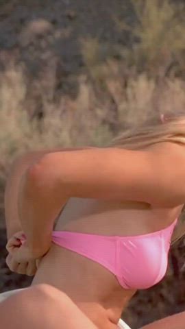 Babe Babes Bikini Blonde Celebrity Gwyneth Paltrow Pretty Smile Tease gif
