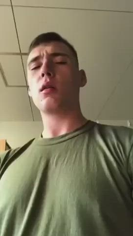 cum cumshot homemade jerk off military orgasm solo teen tiktok gif