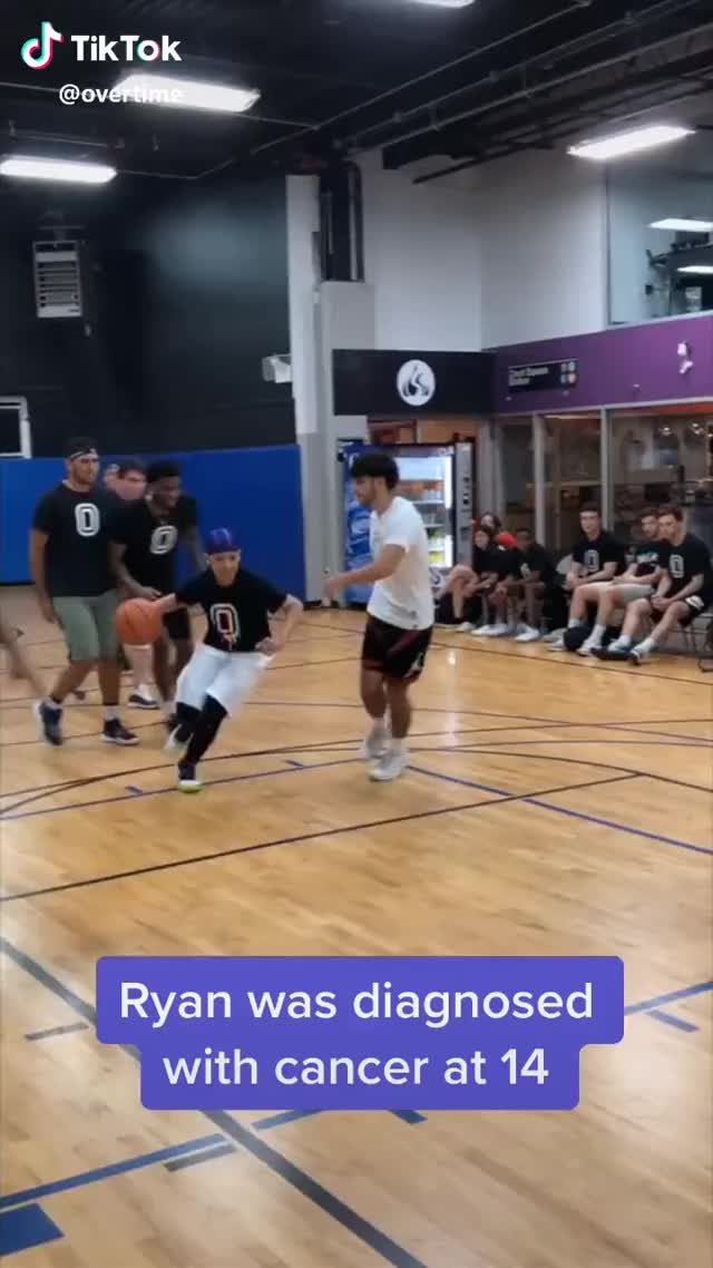 Ryan is BALLING and beating cancer ? #nba #basketball #sports #motivation #shoutoutOT
