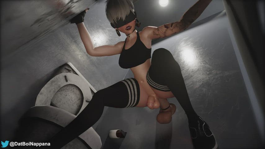animation femboy gay glory hole rule34 gif
