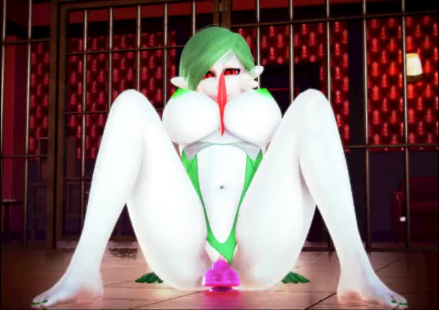 Gardevoir, Honey_Select, KrideK, Porkyman, animated, webm