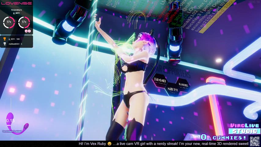 Skill Test! Can I twirl on the pole while getting my toy buzzed?