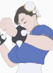 Chun-Li's breasts (Redlight) [STREET FIGHTER]