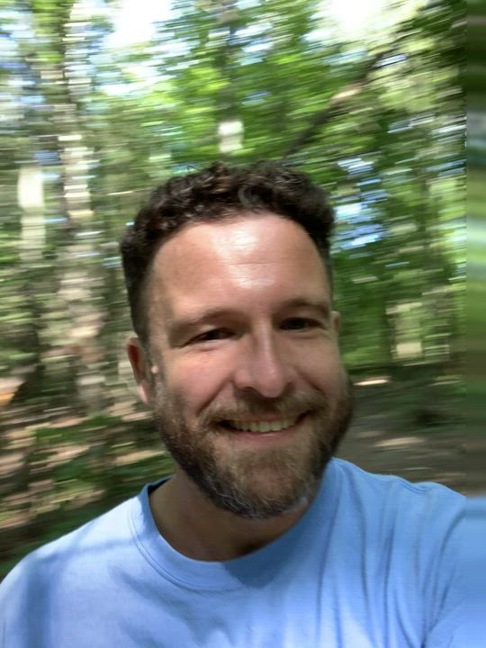 Blue Selfie Smile gif