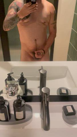 cum cumshot hotel moaning gif
