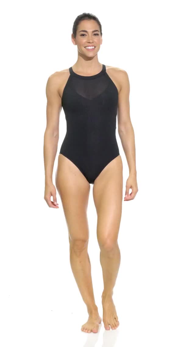 TYR Active Eva High Neck One Piece Swimsuit