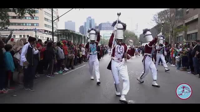 HBCU Talladega College Pimp Majors 2020 Mardi Gras