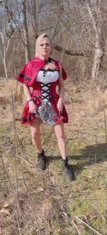 costume outdoor pussy gif
