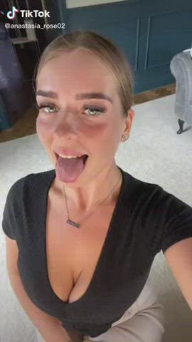 TikTok tongue