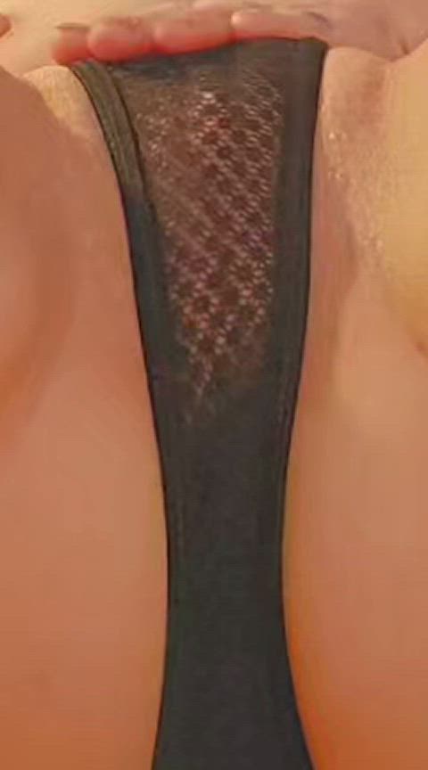 A little panty tease