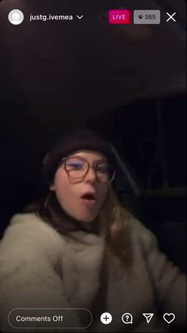 Milliemilfdestoryer with some car play from one of her lives