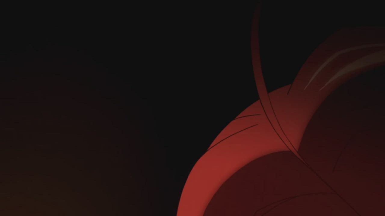 Anime Big Tits Bouncing Tits Ecchi Jiggling Redhead Topless gif