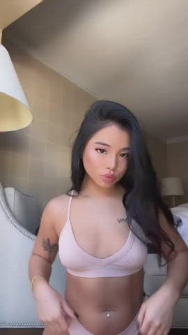 Asian Big Ass Body Booty Close Up Tease gif