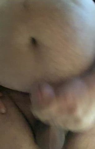 Chubby Cumshot Male Masturbation gif