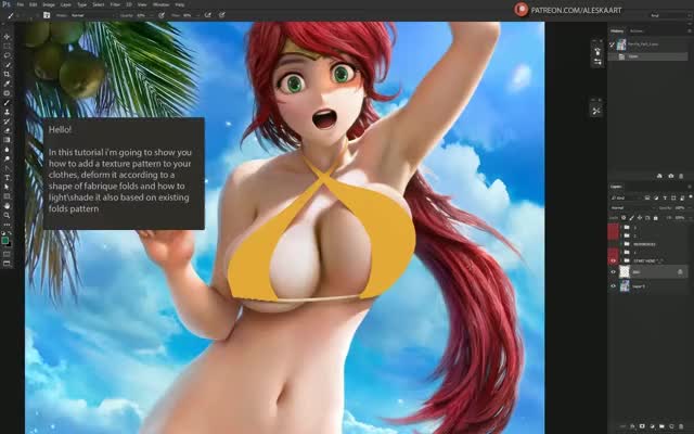 Fabric Tutorial PROMO (AleskaArt)