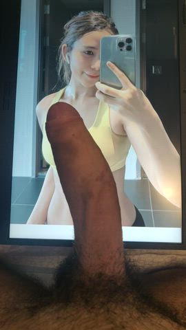 Asian slut begged for my cum