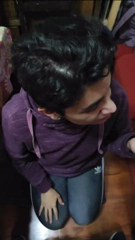 cum cum in mouth food fetish gif