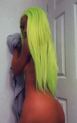 ebony natural nude gif