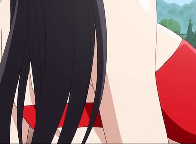 Bikini Bouncing Tits Hentai Huge Tits gif