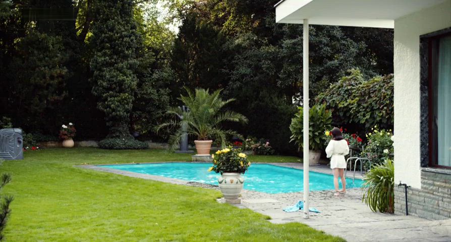 german nudity swimming pool gif