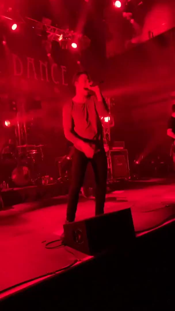 Concert security guy is not a screamo fan