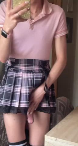 it’s impossible to keep tucked when i’m horny >.<